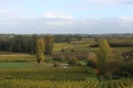 Landscape over wineyards in St Emilion