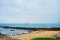 The landscape of Pacific ocean and Yeliu geopark at Taipei, Taiwan, Republic of China