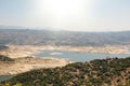 Landscape panorama of Cine Dam Lake (aka Adnan Menderes BarajÃÂ±, Cine), Aydin, Turkey