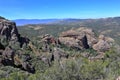 Pinnacles National Park with Balconies Cave Rock Formation, Central California Royalty Free Stock Photo