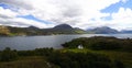 Landscape panorama in the highlands, Scotland Royalty Free Stock Photo