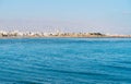 Landscape with panoramic view of Sur, Sultanate of Oman Royalty Free Stock Photo