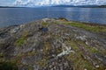 Landscape on Paradisbukta at Steinkjer in Norway Royalty Free Stock Photo