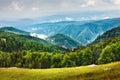 Landscape with Parang mountains in Romania Royalty Free Stock Photo