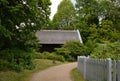 Landscape on Peacock Island in Spring, Wannsee, Zehlendorf, Berlin Royalty Free Stock Photo