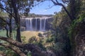 Landscape photo: Bao Dai waterfall. Time: Saturday, January 22, 2022. Location: district  Duc Trong, Lam Dong province. Royalty Free Stock Photo