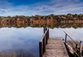 Landscape photo of a jetty on Sundays River South Africa