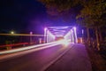 landscape photo of Ranai Natuna city bridge Indonesia Royalty Free Stock Photo