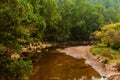 A Stream in the Woods in Vietnam