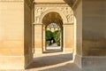 The Arc de Triomphe du Carrousel , Europe, France, Ile de France, Paris, in summer on a sunny day Royalty Free Stock Photo