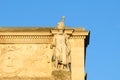 The Arc de Triomphe du Carrousel , Europe, France, Ile de France, Paris, in summer on a sunny day Royalty Free Stock Photo