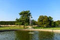 The Bassin du Jardin des Tuileries , in Europe, in France, in ile de France, in Paris, in summer, on a sunny day Royalty Free Stock Photo