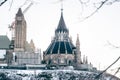 Library of Parliament Canada on the Hill in Ottawa Royalty Free Stock Photo