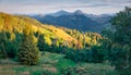 Landscape photography. Colorful summer view of mountain village. Royalty Free Stock Photo