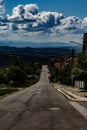 Landscape photography of mountain and unfinished road