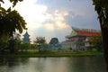 Chinese Temple in Petchaburi, Thailand Royalty Free Stock Photo