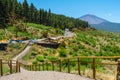 Pico del Teide mountain volcano in Teide National Park, Tenerife, Canary Islands, Spain Royalty Free Stock Photo