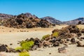 Pico del Teide mountain volcano in Teide National Park, Tenerife, Canary Islands, Spain Royalty Free Stock Photo