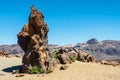 Pico del Teide mountain volcano in Teide National Park, Tenerife, Canary Islands, Spain Royalty Free Stock Photo