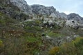 Landscape in the Picos de Europa in Asturias Royalty Free Stock Photo