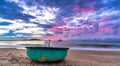 Landscape Pier fishing at Mui Ne beach