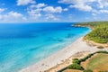 Landscape with Platja de Binigaus, Menorca island, Spain