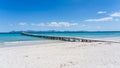 Landscape with Playa de Muro in Alcudia bay, Majorca Island, Spain