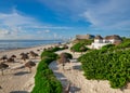 Landscape of Playa Delfines in Cancun