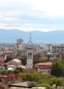 Landscape of Plovdiv Royalty Free Stock Photo