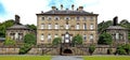 Landscape of pollock house pollock with formal gardens country park glasgow