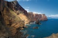 Landscape of Ponta de Sao Lorenco in Madeira island Royalty Free Stock Photo