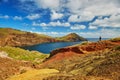 Landscape of Ponta de Sao Lourenco on the Eastern coast of Madeira island, Portugal