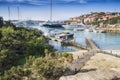 Landscape porto cervo esmerald cost sardinia