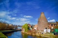 Landscape of the pottery factory Royalty Free Stock Photo