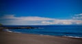 Landscape of Praia do Almoxarife beach , Faial island, Azores, portugal