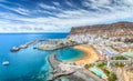 Landscape with Puerto de Mogan, Gran Canaria