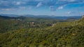 Landscape in the pyrenees mountains