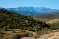 Landscape in the pyrennes mountains Royalty Free Stock Photo