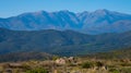 Landscape in the pyrennes mountains Royalty Free Stock Photo