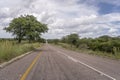 R531 road in countryside near Timbavati, South Africa