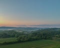 Landscape after rain