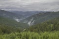 Landscape of the Rarau mountains Royalty Free Stock Photo