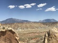 Burr Trail - Henry Mountains - Waterpocket Fold - Utah Royalty Free Stock Photo