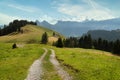 Landscape of the Regional Park GruyÃÂ¨re Pays-d`Enhaut, Switzerland