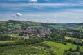 Landscape in Rhineland-Palatinate Royalty Free Stock Photo