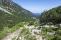 Landscape of Rila Mountain near Malyovitsa hut, Bulgaria