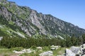 Landscape of Rila Mountain near Malyovitsa hut, Bulgaria