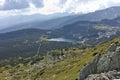 Landscape of Rila Mountan near The Seven Rila Lakes, Bulgaria