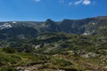 Landscape of Rila Mountan near, The Seven Rila Lakes, Bulgaria