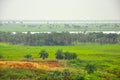 Landscape of the River Congo Royalty Free Stock Photo